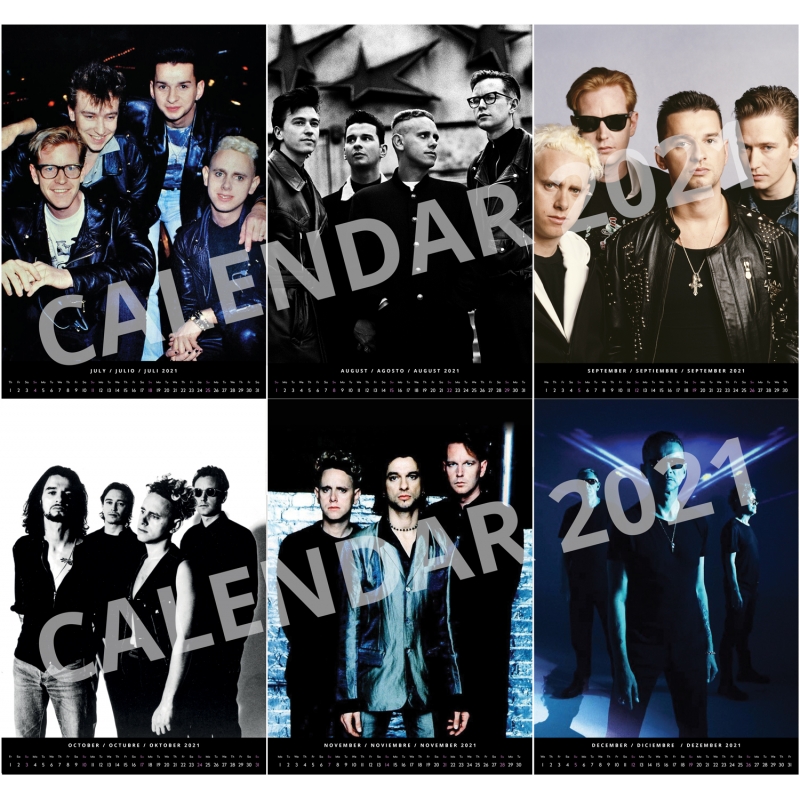 Calendar 2023 Depeche Mode