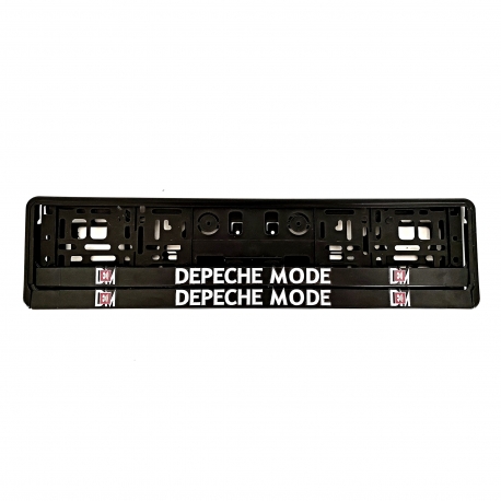 Depeche Mode - vehicle registration plate holder - Music For The Masses