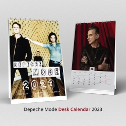 Depeche Mode - Tischkalender 2023 (A5)