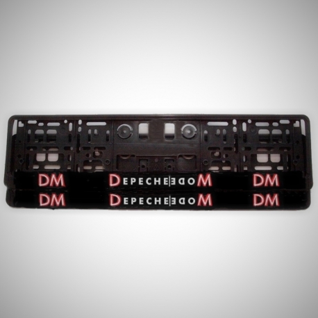 Depeche Mode - vehicle registration plate holder - Memento|iroM