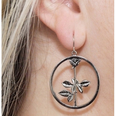 Depeche Mode -  Women earrings  Rose
