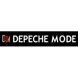 Depeche Mode - Textile banners (Flag) - Inscription in Music For The Masses style