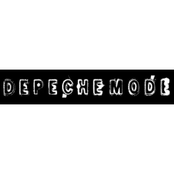 Depeche Mode - pancartas textiles (Bandera) - Inscription in Ultra style
