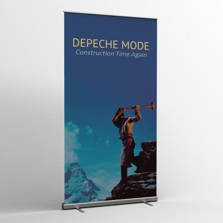 Depeche Mode - Textile Banner (Flag) - Construction Time Again