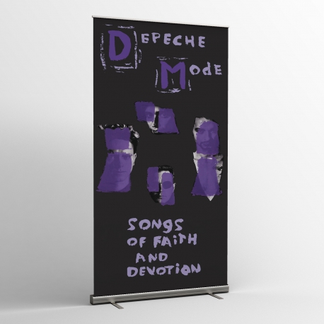 Depeche Mode - pancartas textiles (Bandera) - Songs Of Faith And Devotion